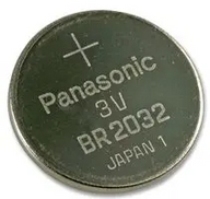 BR2032 Panasonic 3V lítium gombelem