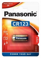 CR123-C1 Panasonic lítium fotó elem 3V bliszteres 16,8*34,5mm