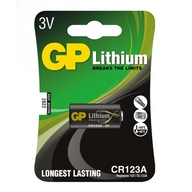 CR123A-C1 GP lítium Pro fotó elem 3V bliszteres 16.8*34.5mm