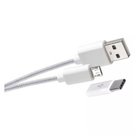 EMOS univerzális töltő adapter USB kábellel, átalakítóval 3,1A 15,5W